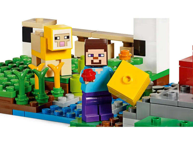 LEGO Minecraft 21153 The Wool Farm Complete Building Kit Retired Set, 260 Pcs