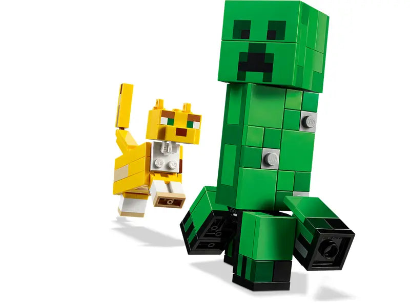 LEGO Minecraft 21156 BigFig Creeper and Ocelot Retired Building Set New, 184 Pcs