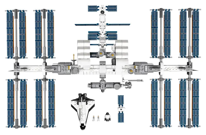 LEGO Ideas 21321 International Space Station Building Kit for Display, 864 Pcs