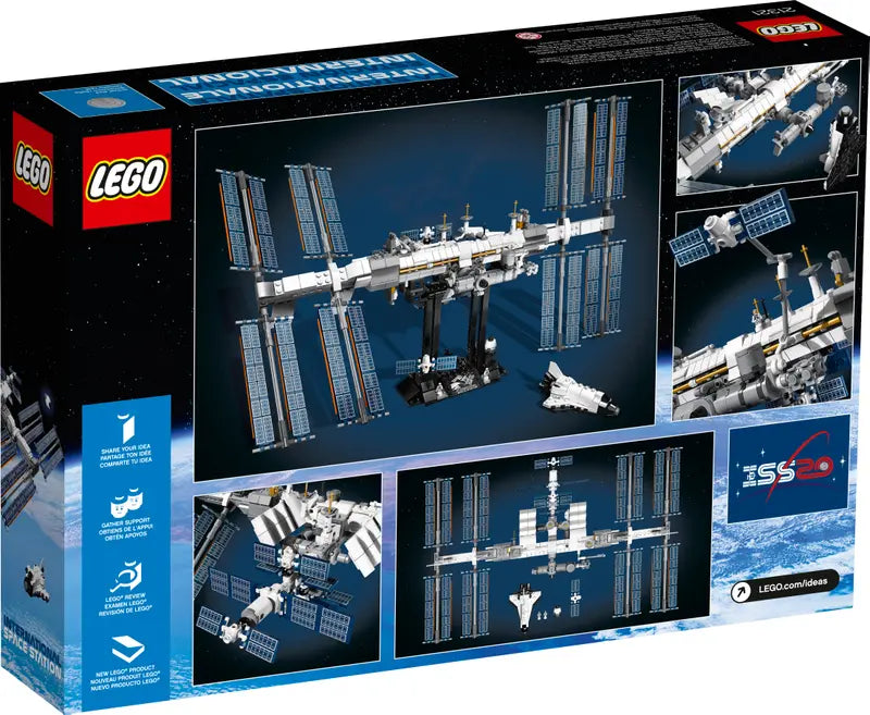 LEGO Ideas 21321 International Space Station Building Kit for Display, 864 Pcs