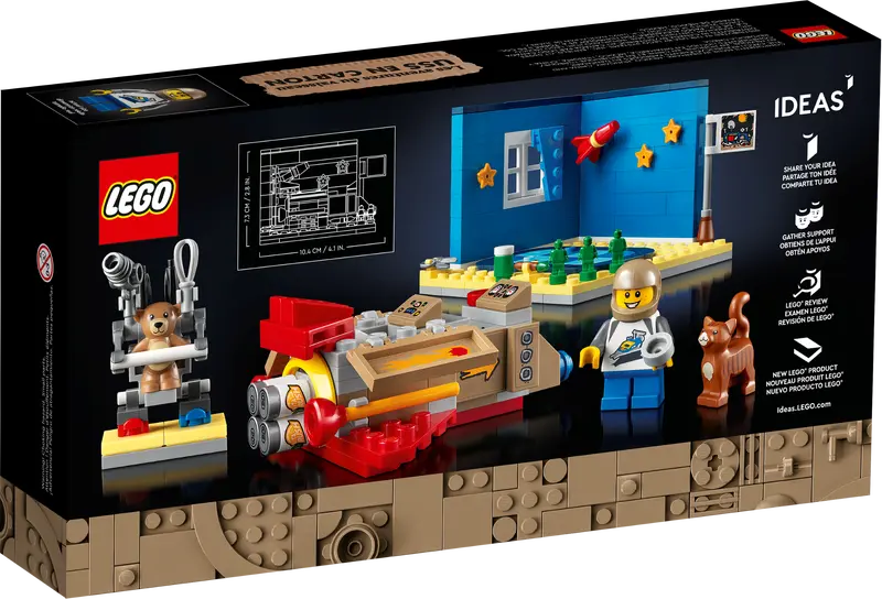 LEGO Ideas 40533 Cosmic Cardboard Adventures Building Set Sealed New, 203 Pcs