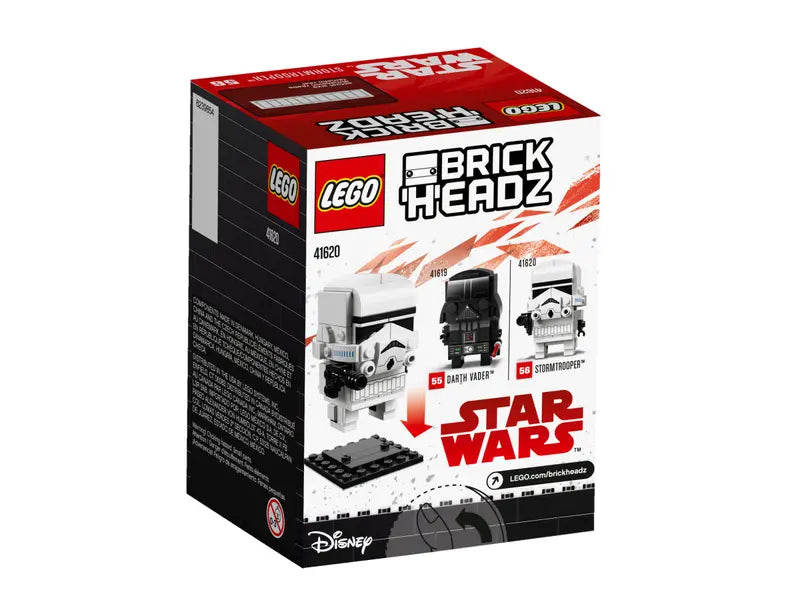 LEGO BrickHeadz 41620 Star Wars Stormtrooper Building Toy Gift For Kids Retired