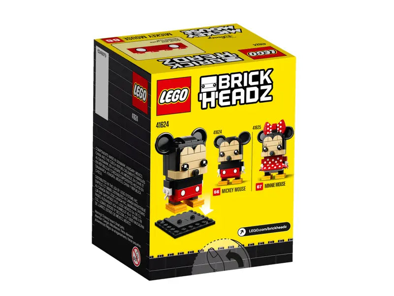 LEGO BrickHeadz 41624 Disnep Mickey Mouse The True Original Building Kit 109 Pcs