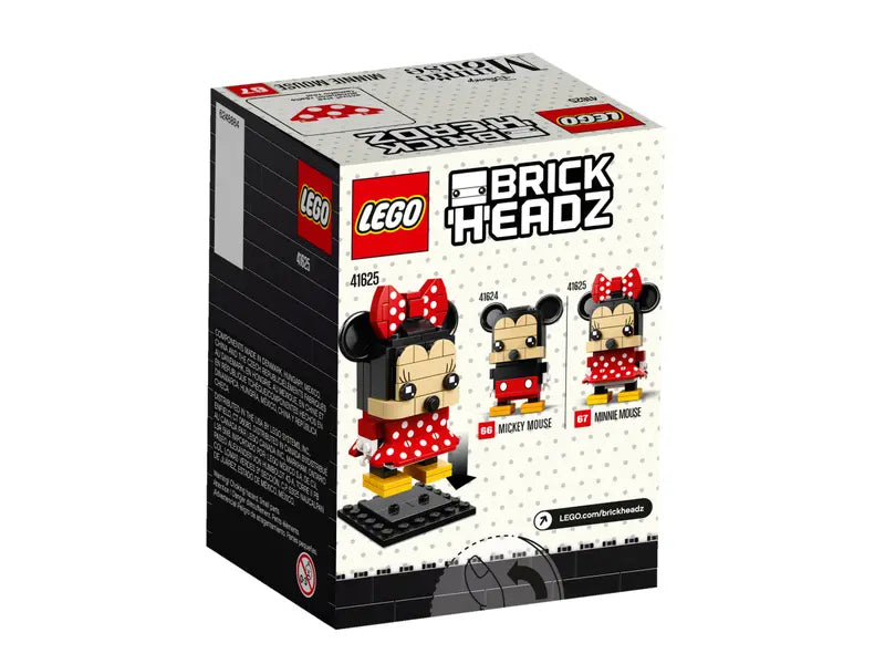 LEGO BrickHeadz 41625 Disnep Cartoon Character Minnie Mouse Building Toy 129 Pcs