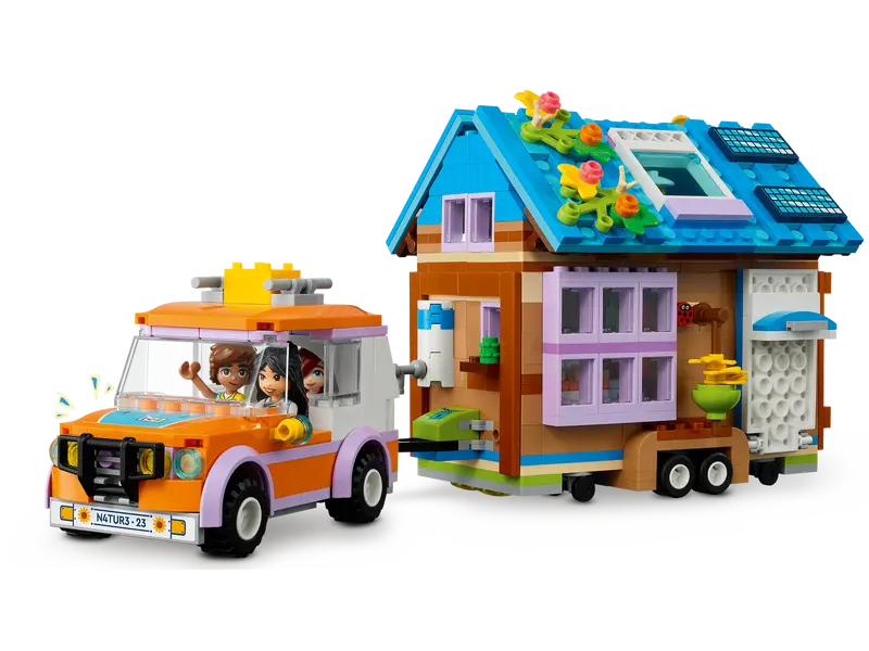 LEGO Friends 41735 Mobile Tiny Forest Camping Dollhouse, Creative Gift For Kids