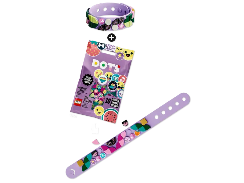 LEGO Dots 41917 Magic Forest Bracelet DIY Craft Kit Building Toy Retired, 33 Pcs