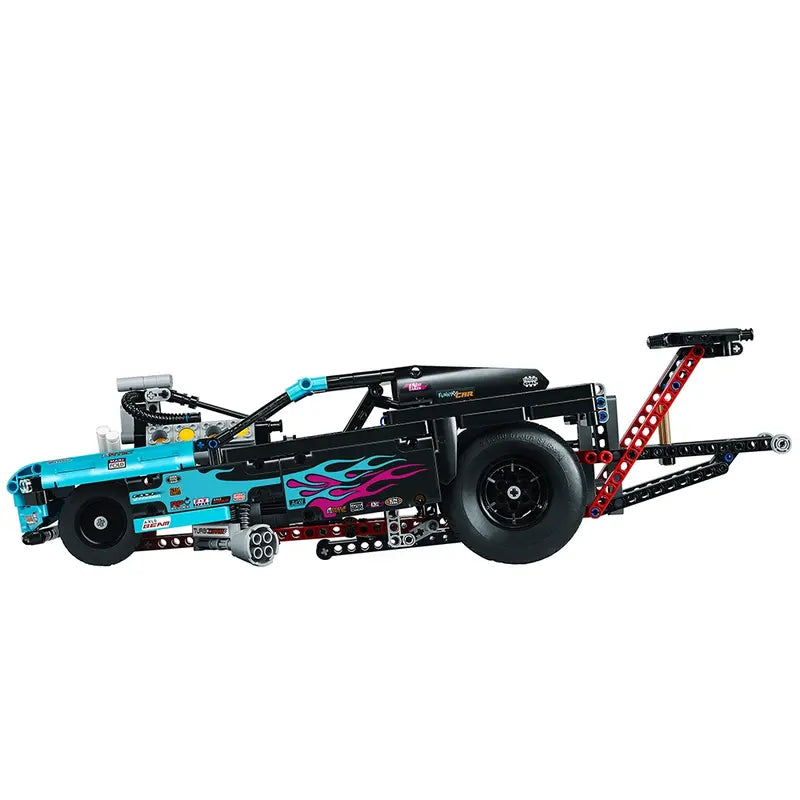 LEGO Technic 42050 High Powered V8 Drag Racer With Moving Pistons Retired - New