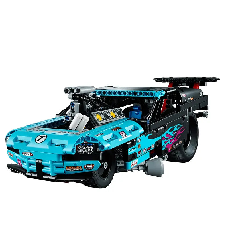 LEGO Technic 42050 High Powered V8 Drag Racer With Moving Pistons Retired - New