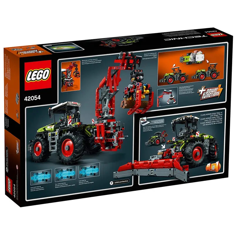 LEGO Technic 42054 CLAAS Xerion 5000 Trac VC 2 in 1 Industrial Farm Machine, New