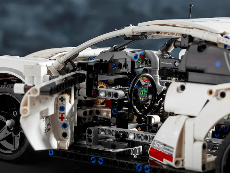 LEGO Technic 42096 Iconic Porsche 911 RSR Race Car Building Toy Retired 1580 Pcs