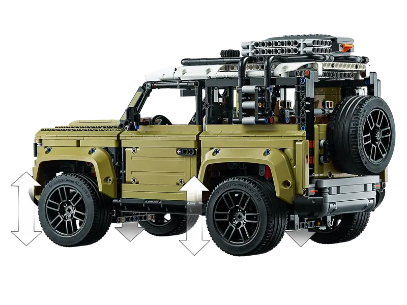 LEGO Technic 42110 Land Rover Defender Exclusive Collectible Model, Building Kit