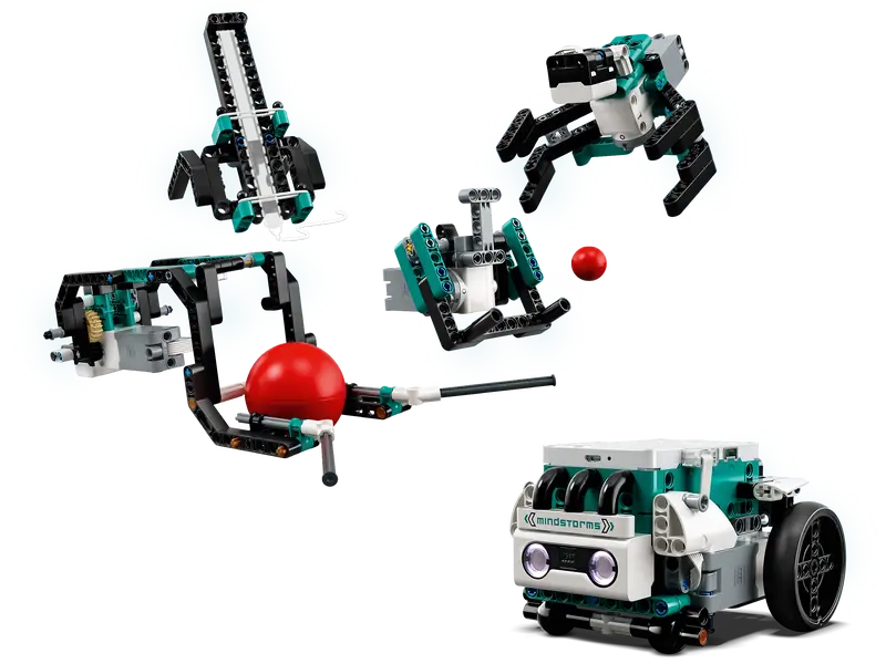 LEGO Mindstorms 51515 Robot Inventor 5 in 1 Remote Control Building Set, 949 Pcs