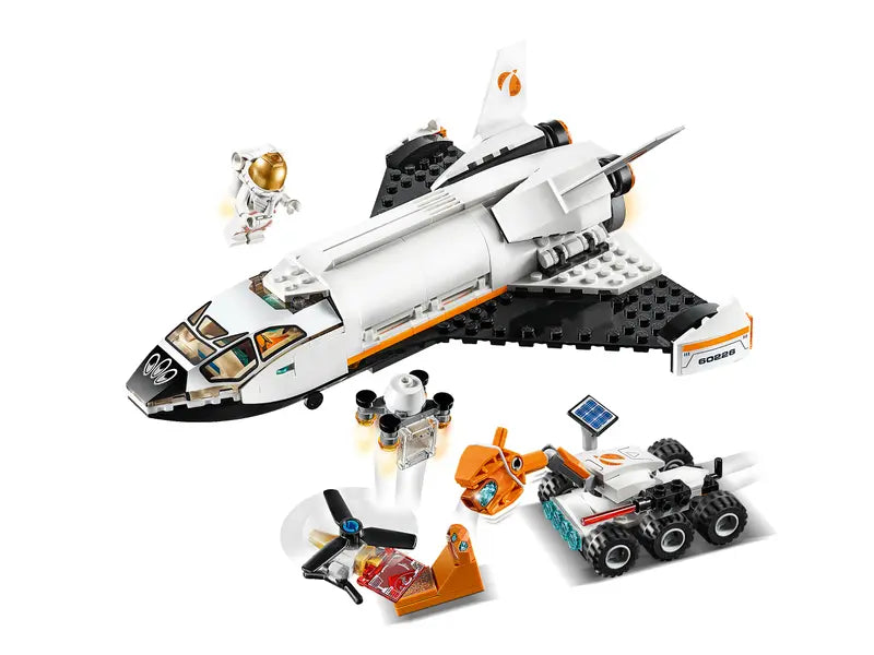 LEGO City Space Port 60226 Mars Research Shuttle Building Kit Retired, 273 Pcs