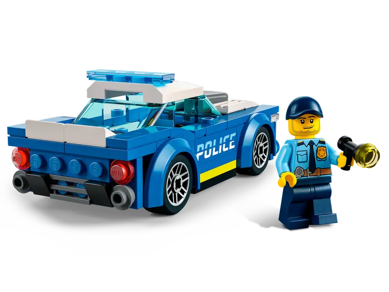 LEGO City 60312 Police Car With Officer Minifigure Adventure Series Building Toy