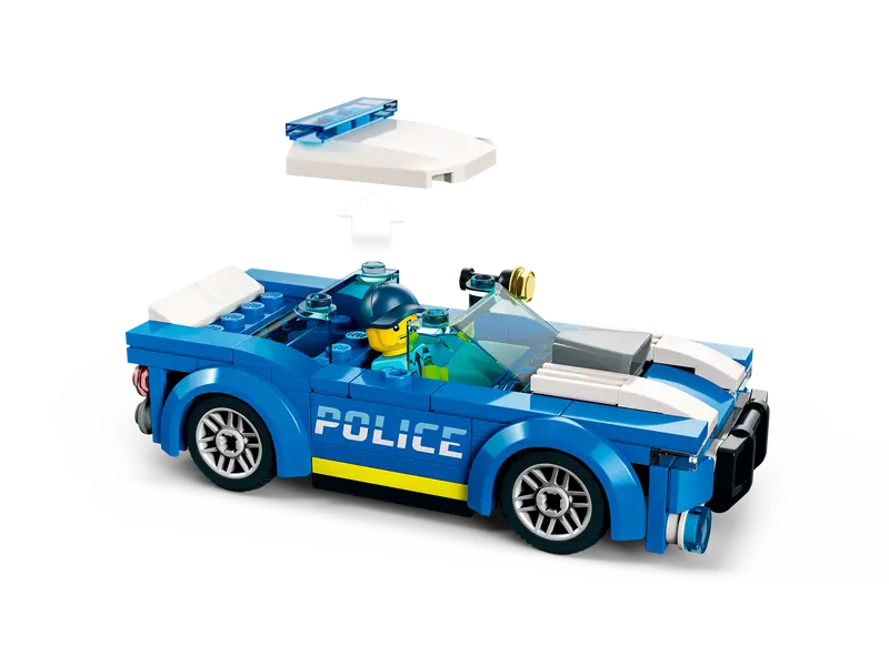 LEGO City 60312 Police Car With Officer Minifigure Adventure Series Building Toy