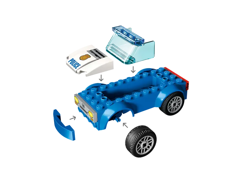 LEGO City 60370 Police Station Chase Fun Playset Building Toys for 4+ Kids, NISB