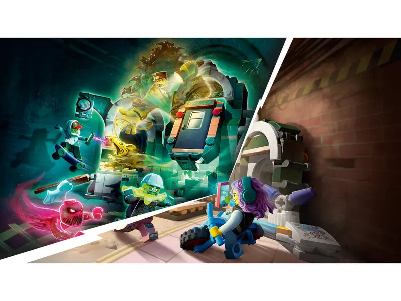 LEGO Hidden Side 70430 Newbury Subway Augmented Reality Building Toy, 348 Pcs