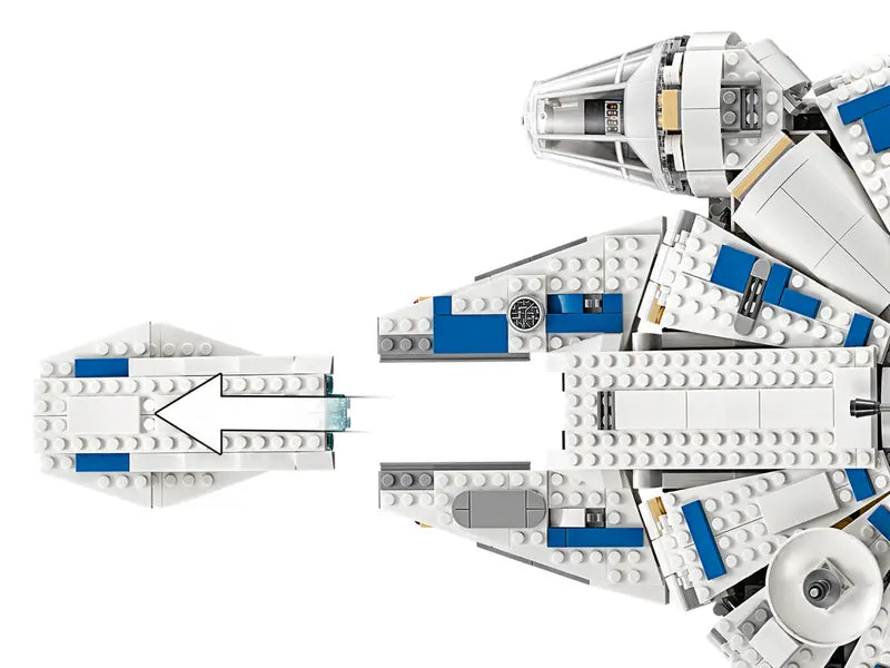 LEGO Star Wars 75212 Iconic Kessel Run Millennium Falcon Retired, 1414 Pcs - New