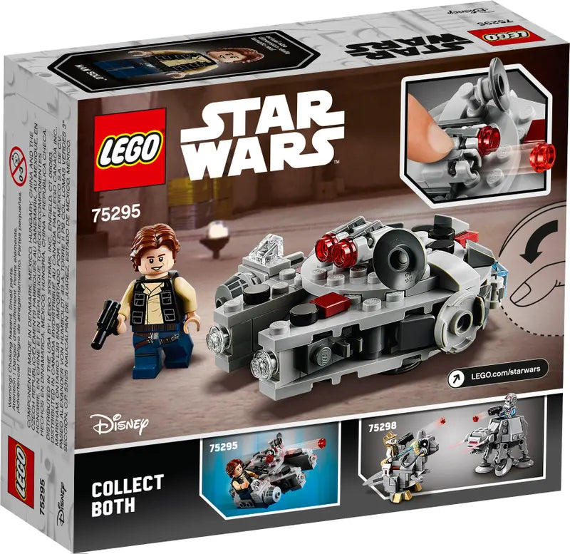 LEGO Star Wars 75295 Millennium Falcon Microfighter Building Toy Retired 101 Pcs
