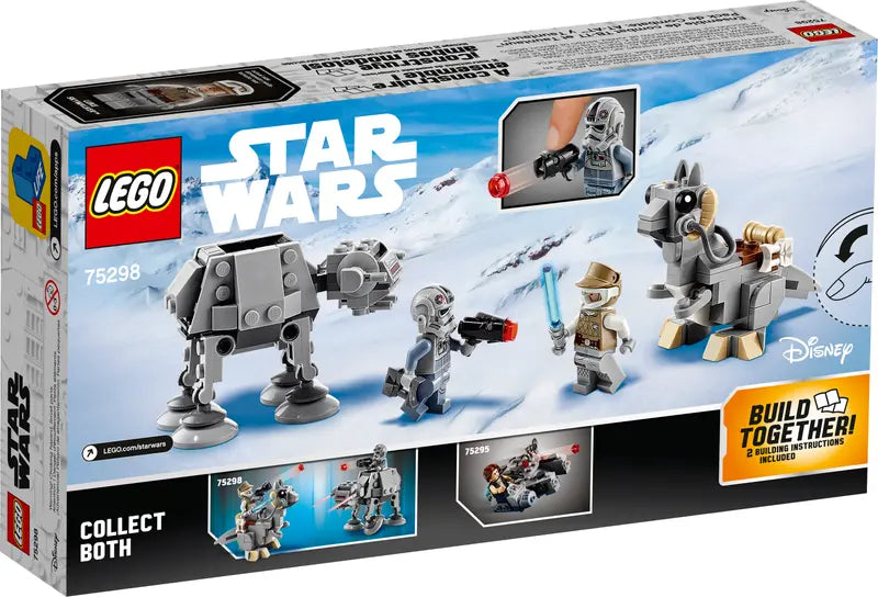 LEGO Star Wars 75298 AT-AT vs. Tauntaun Microfighters Building Kit Retired - New