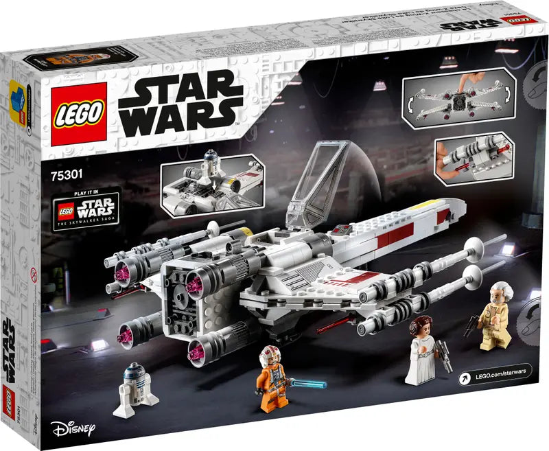 LEGO Star Wars 75301 Luke Skywalker’s X-Wing Fighter Building Kit NISB, 474 Pcs