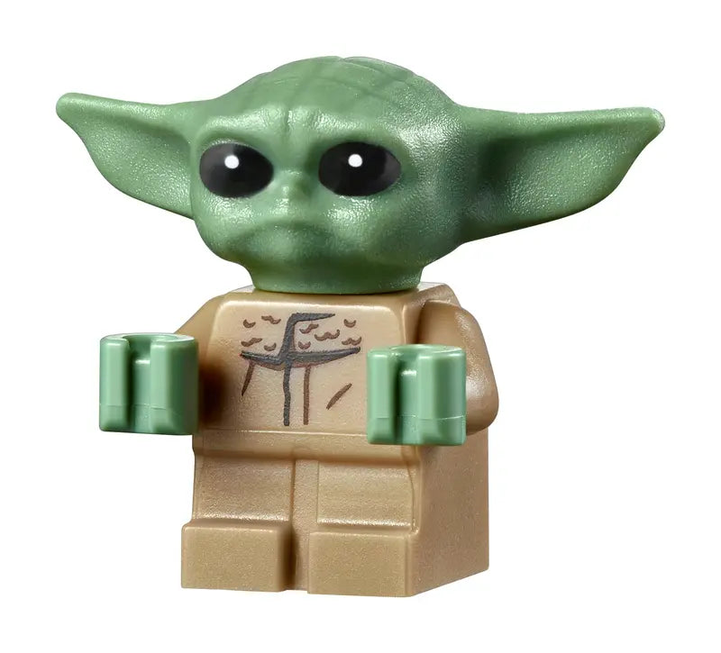 LEGO Star Wars 75318 The Child Baby Yoda Grogu Collectible Building Toy, Retired
