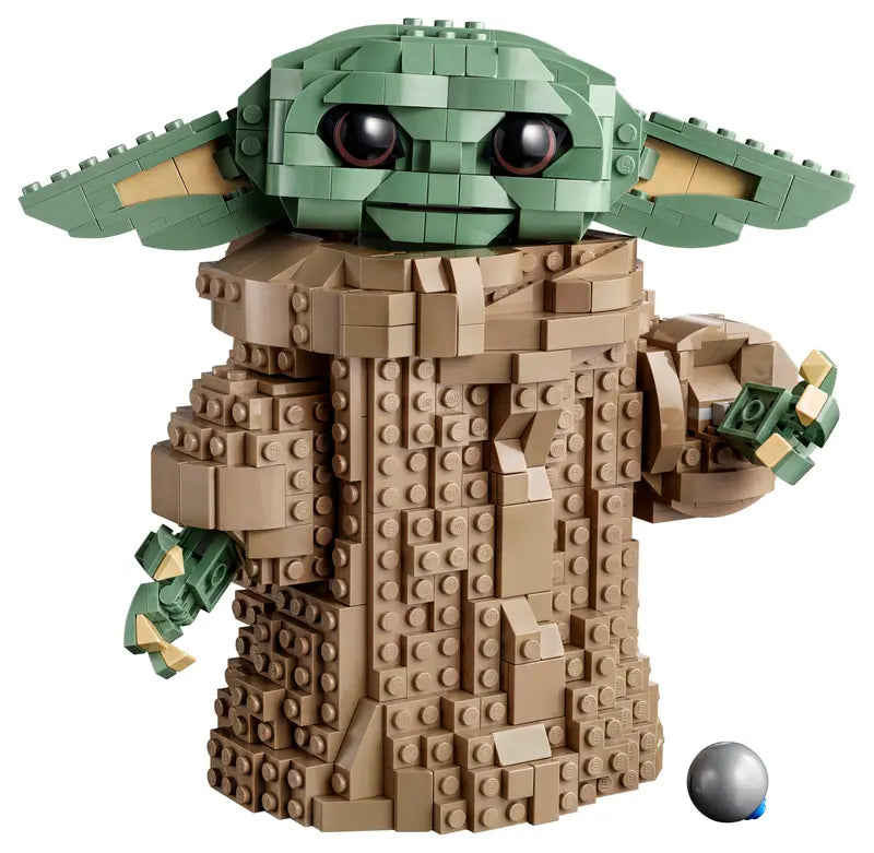 LEGO Star Wars 75318 The Child Baby Yoda Grogu Collectible Building Toy, Retired