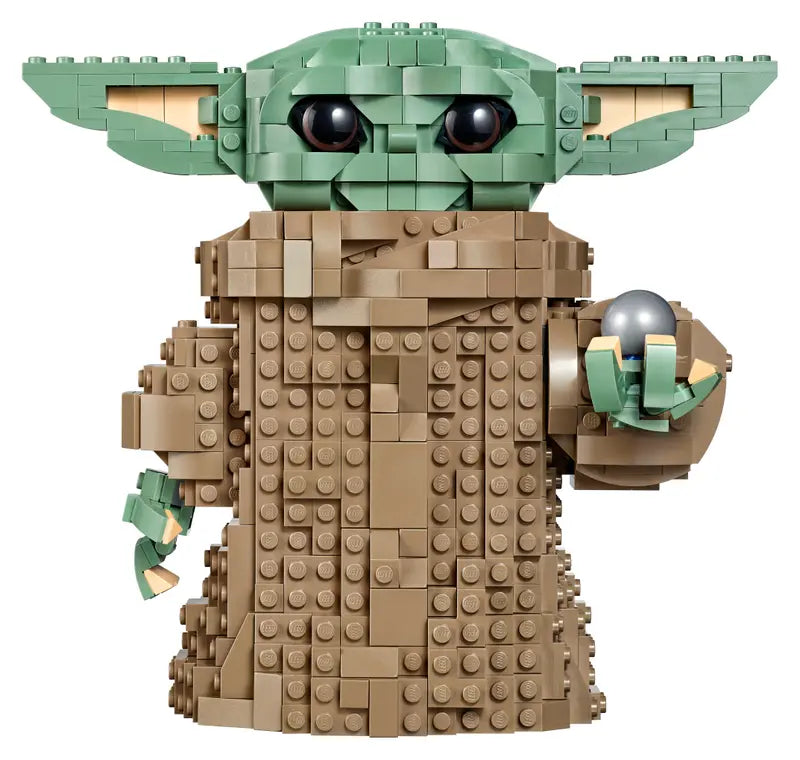 LEGO Star Wars 75318 The Child Baby Yoda Grogu Collectible Building Toy, Retired