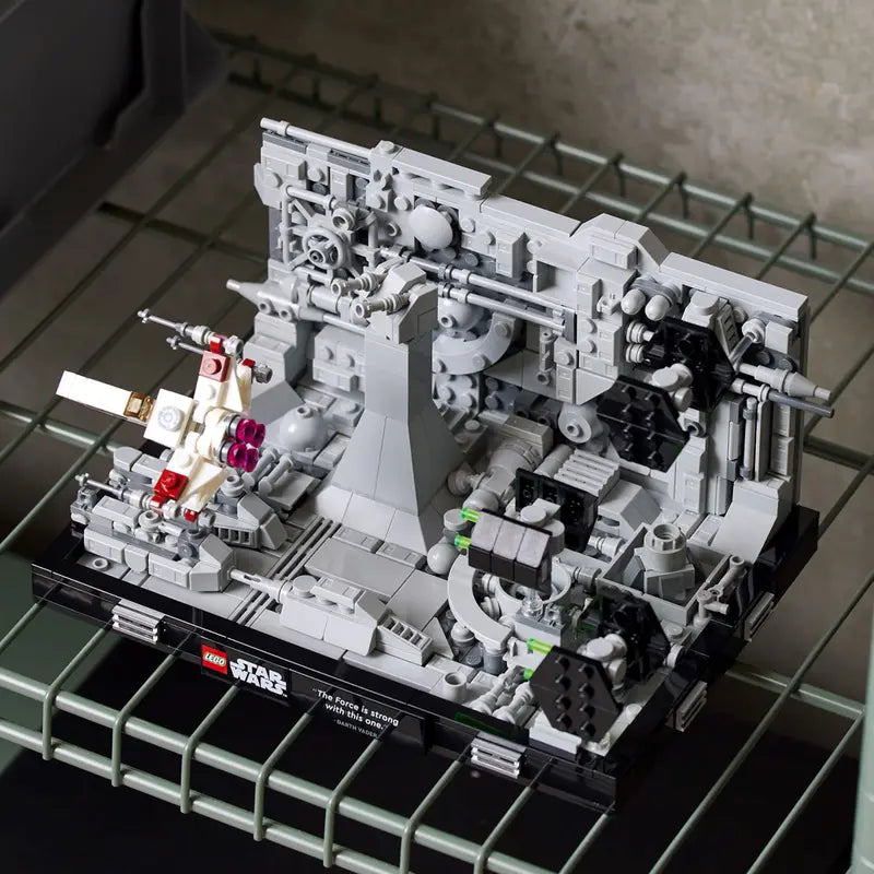 LEGO Star Wars 75329 Death Star Trench Run Diorama Collection Building Toy, NISB