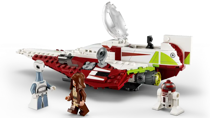 LEGO Star Wars 75333 Obi-Wan Kenobi’s Jedi Starfighter Building Toy 282 Pcs, New