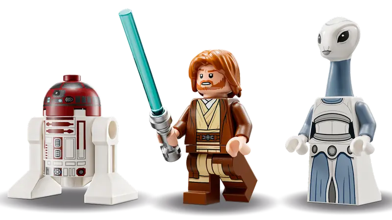 LEGO Star Wars 75333 Obi-Wan Kenobi’s Jedi Starfighter Building Toy 282 Pcs, New