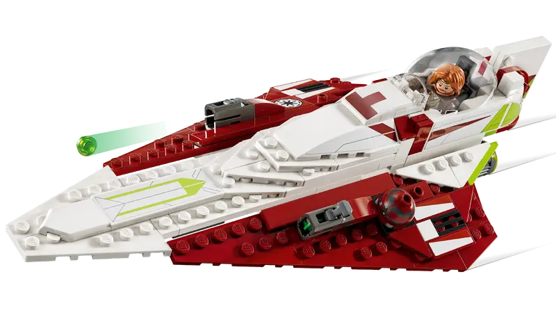 LEGO Star Wars 75333 Obi-Wan Kenobi’s Jedi Starfighter Building Toy 282 Pcs, New
