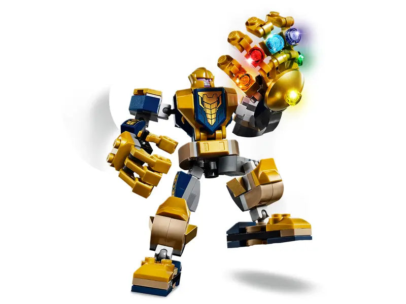 LEGO Marvel Avengers 76141 Thanos Mech Cool Action Building Toy Retired, 152 Pcs