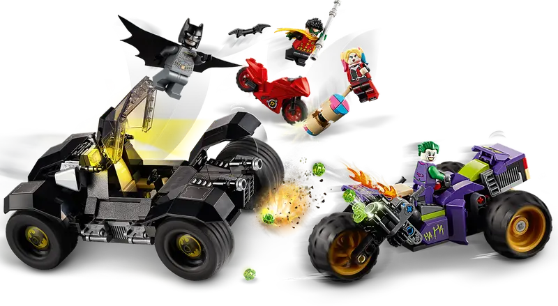 LEGO DC 76159 Super Heroes Joker's Trike Chase Building Toy Playset Retired-New