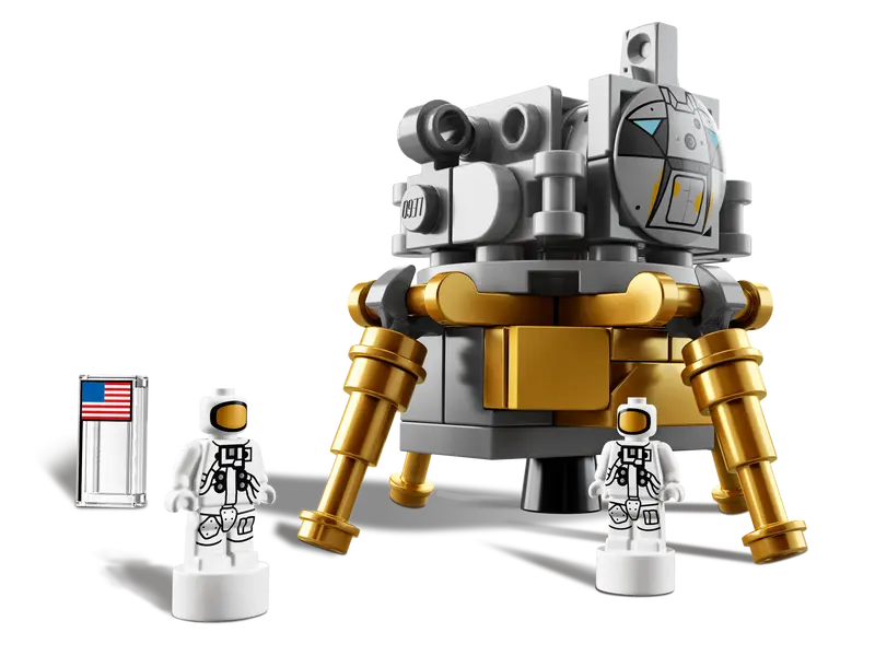 LEGO Ideas 21309 NASA Apollo Saturn V Model Rocket Science Building Kit 1969 Pcs