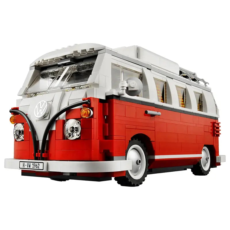 LEGO Sculptures Volkswagen T1 Camper Van 10220 Construction Set 1334 Pieces, New