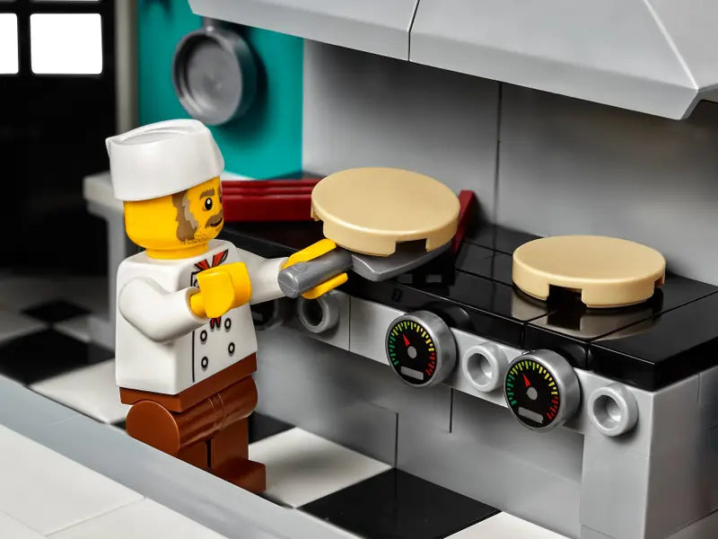 LEGO Creator Expert 10260 Downtown Diner Building Kit for Adults 2480 Pcs