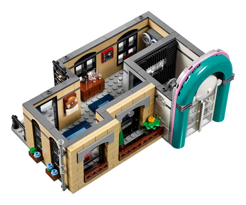 LEGO Creator Expert 10260 Downtown Diner Building Kit for Adults 2480 Pcs