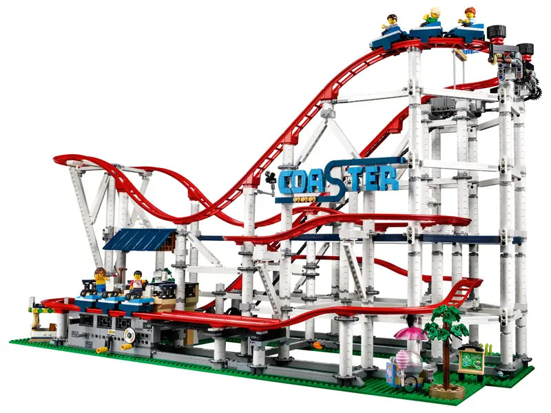 LEGO Creator Expert Roller Coaster 10261 Ultimate Building Kit Retired, 4124 Pcs