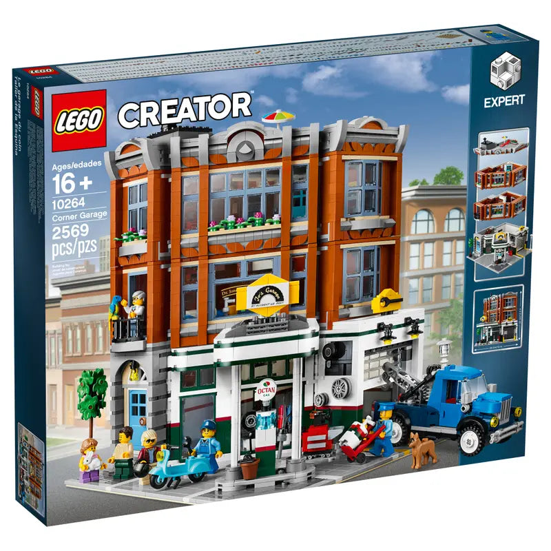 LEGO Creator Expert Corner Garage 10264 Modular Buildings Kit (2569 Pieces)