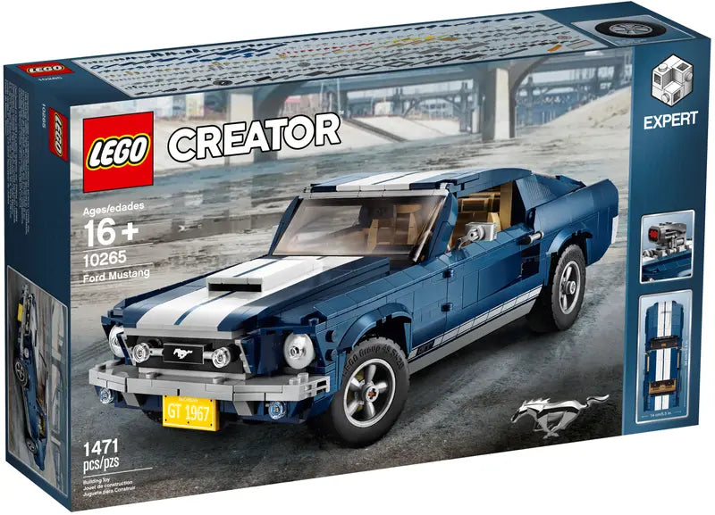 LEGO Creator Expert 10265 Ford Mustang GT Set Limited Edition Building Kit NEW