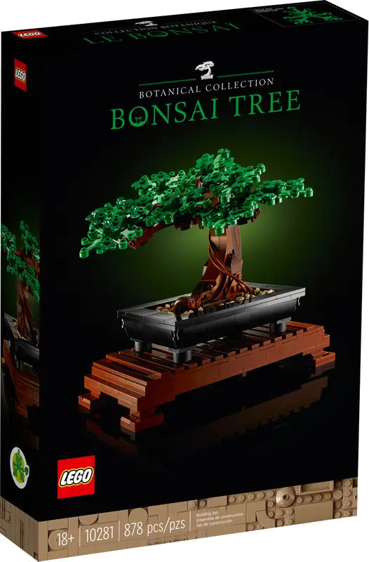 LEGO Bonsai Tree 10281 Building Set, Botanical Collection, 878 Pcs Sealed Box