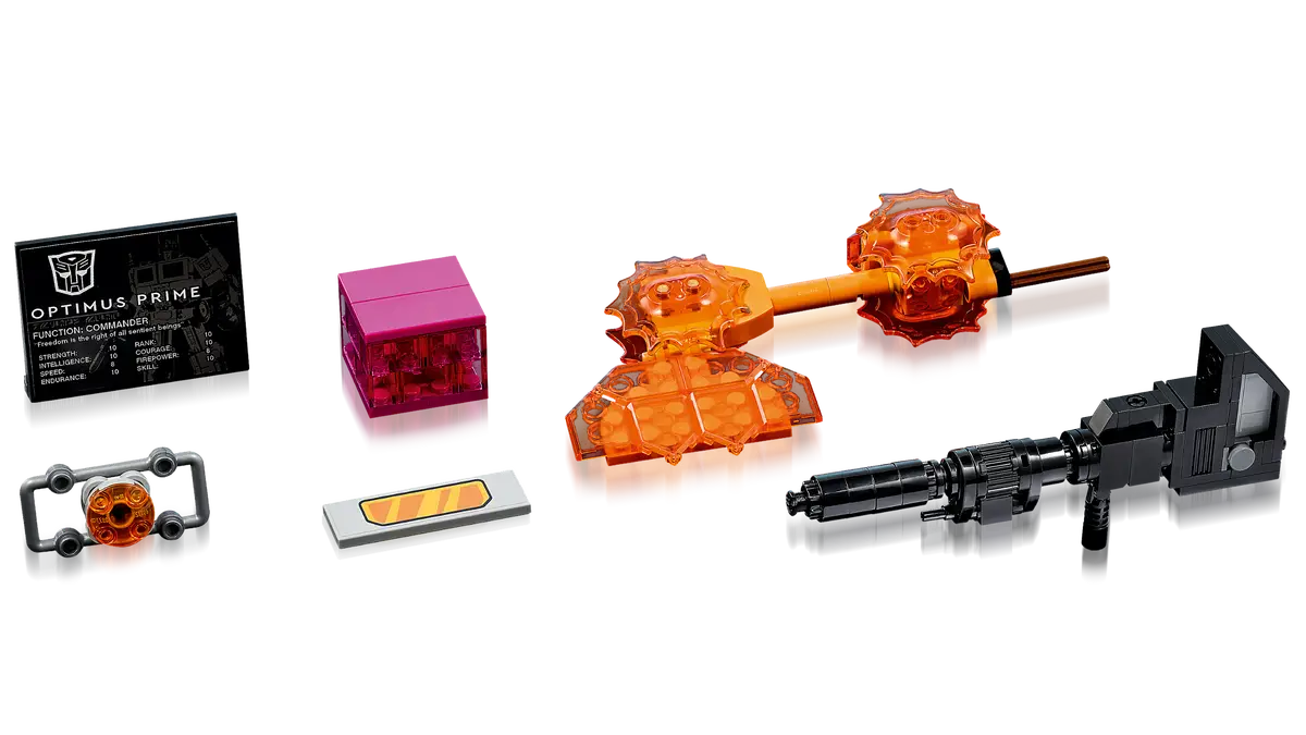 LEGO Icons Optimus Prime 10302 Transformers Figure Kit 2-in-1 Robot and Truck
