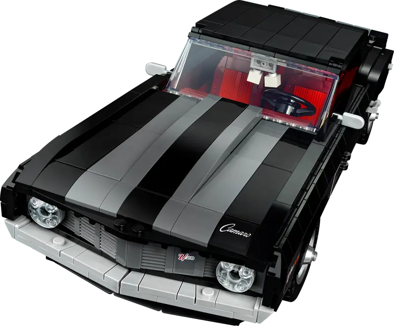 LEGO Icons 10304 Chevrolet Camaro Z28 1969, Customizable Classic Car 1456 Pcs
