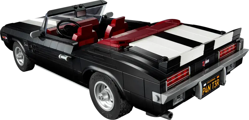 LEGO Icons 10304 Chevrolet Camaro Z28 1969, Customizable Classic Car 1456 Pcs