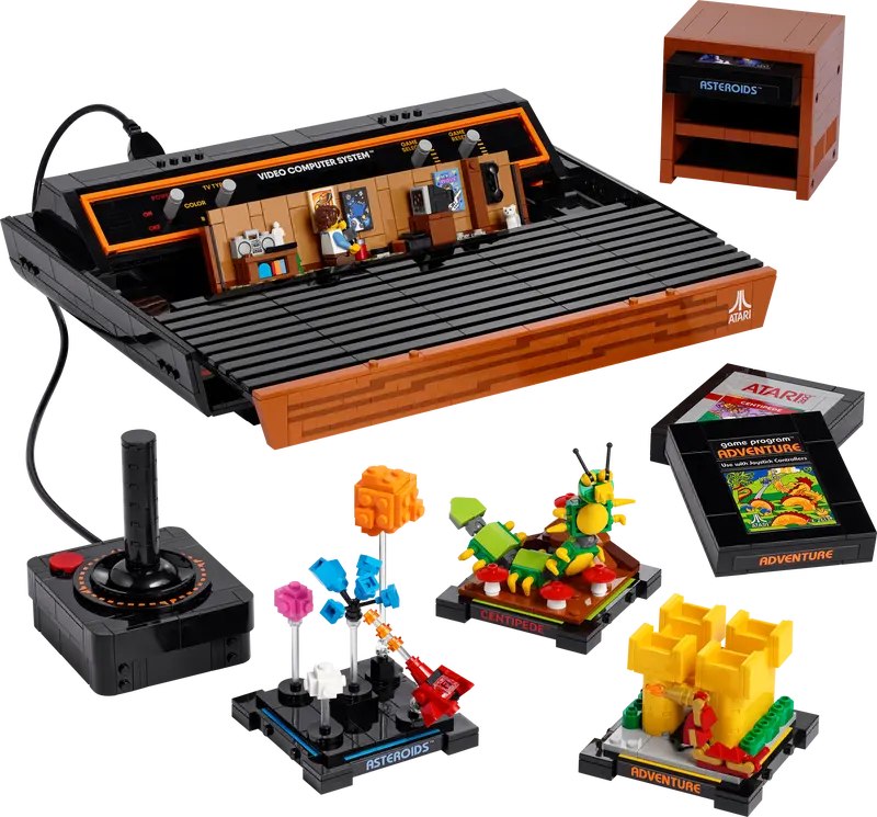 LEGO 10306 Icons Atari 2600 Retro Video Computer System Building Set New Sealed