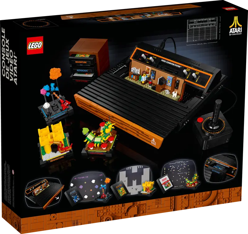 LEGO 10306 Icons Atari 2600 Retro Video Computer System Building Set New Sealed