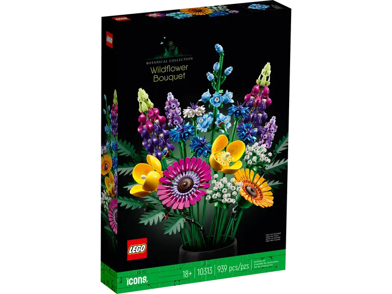 LEGO Icons 10313 Wildflower Bouquet Botanical Collection Unique Home Décor Gift