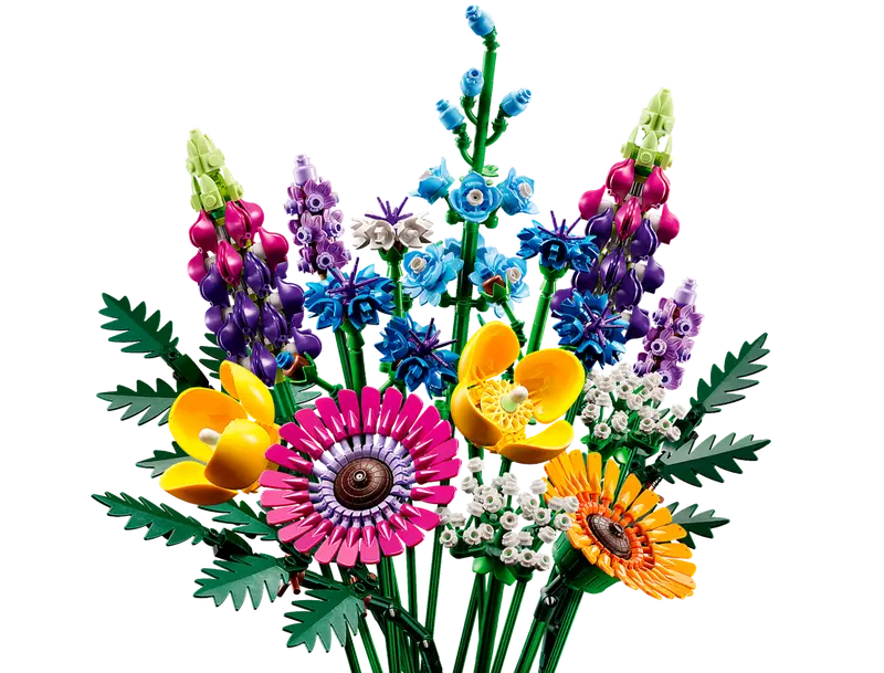 LEGO Icons 10313 Wildflower Bouquet Botanical Collection Unique Home Décor Gift