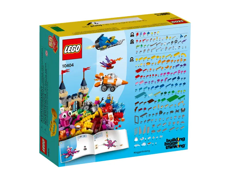 LEGO 10404 Classic Ocean's Bottom Brand New Factory Sealed Building Kit, 579 Pcs